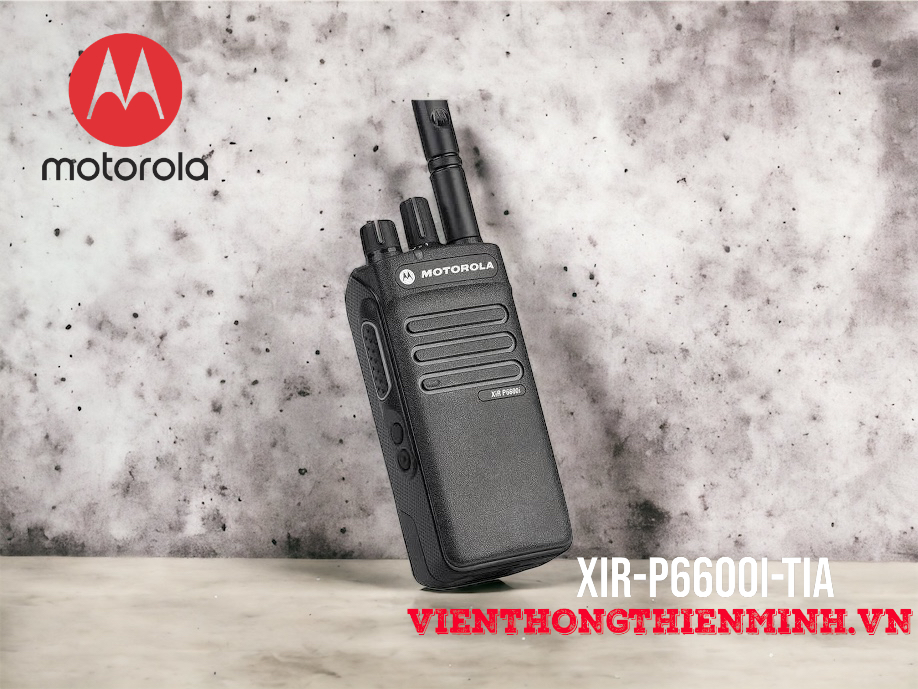 bộ đàm digital motorola Xir-p6600i-TIA chống cháy nổ
