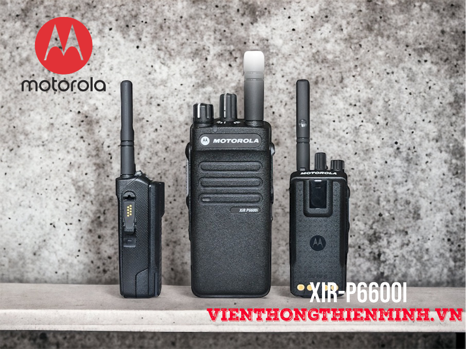 bộ đàm digital motorola Xir-p6600i-TIA chống cháy nổ