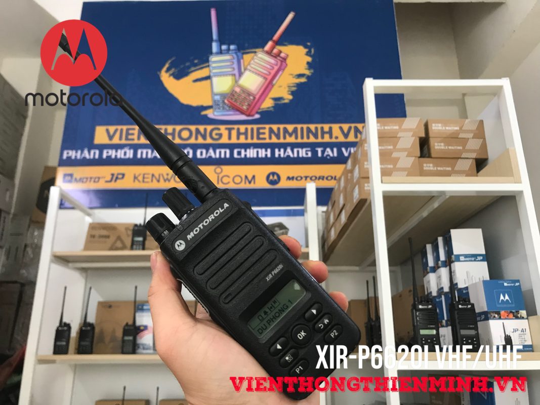 máy bộ đàm digital motorola Xir-p6620i-TIA chống cháy nổ