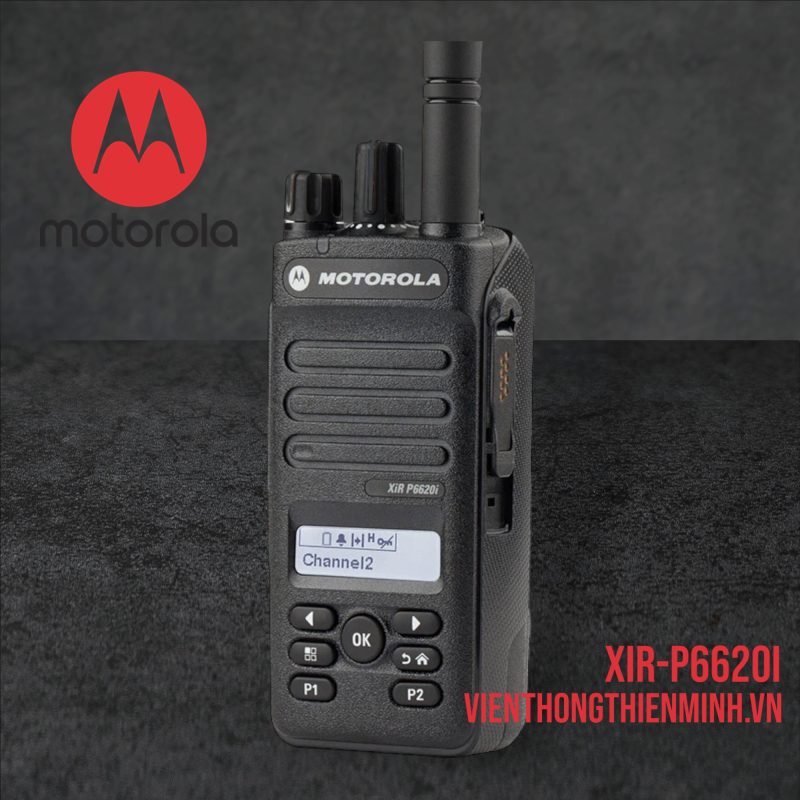 máy bộ đàm digital motorola Xir-p6620i-TIA chống cháy nổ