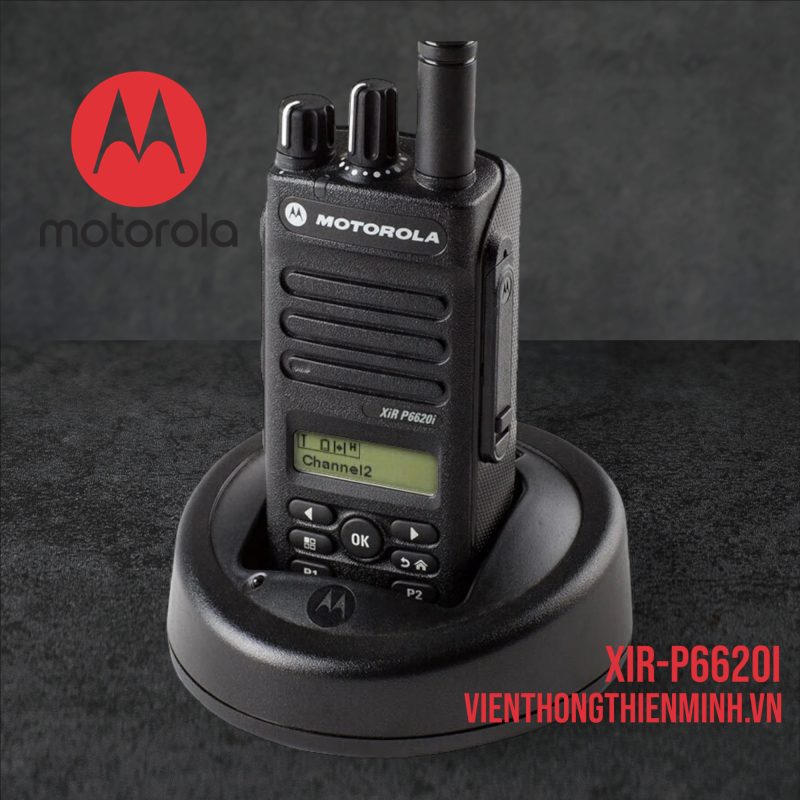 máy bộ đàm digital motorola Xir-p6620i-TIA chống cháy nổ