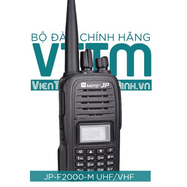 máy bộ đàm MOTO JP-F2000-M dãy tần UHF/VHF