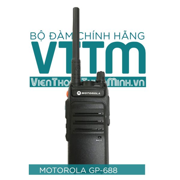 bộ đàm motorola gp-688 chính hãng pin trâu