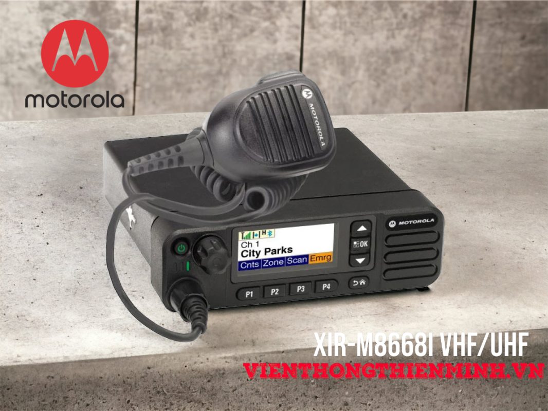 MÁY BỘ ĐÀM CỐ ĐỊNH MOTOROLA XIR-M8668I