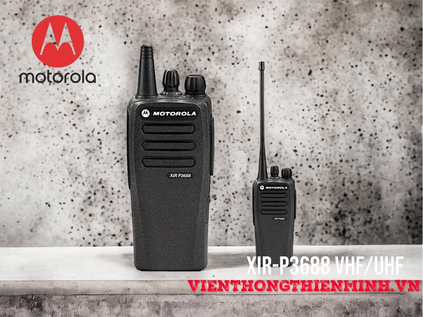 máy bộ đàm digital motorola xIR-P3688 chính hãng