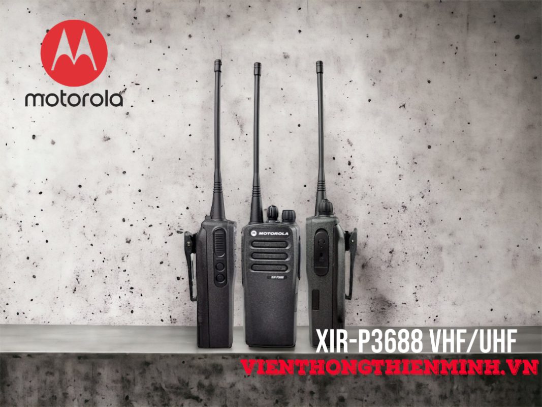 máy bộ đàm digital motorola xIR-P3688 chính hãng