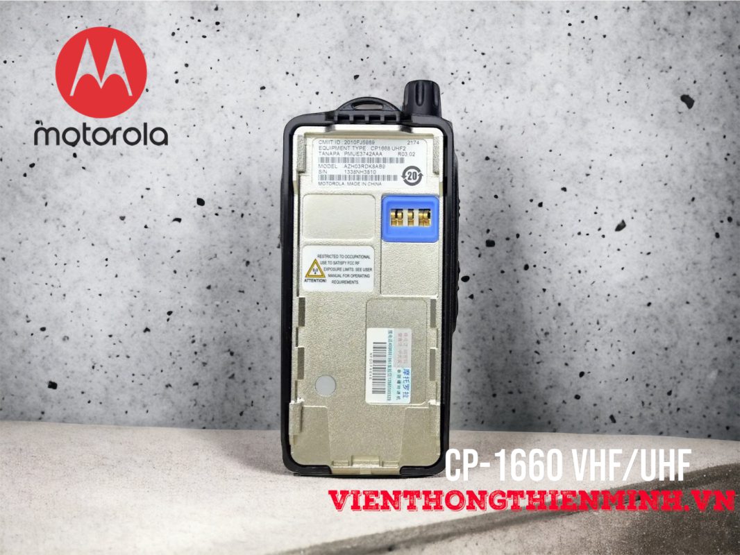 máy bộ đàm motorola cp-1660 chính hãng MALAYSIA