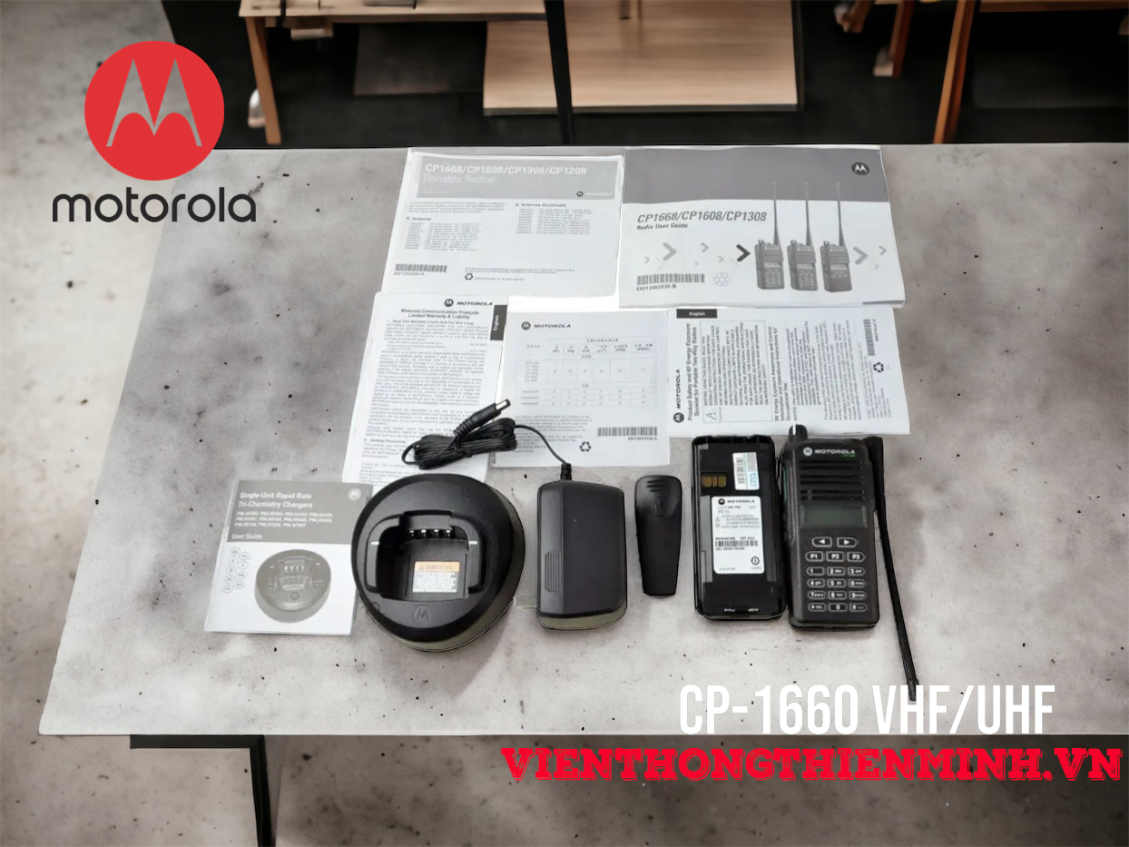 máy bộ đàm motorola cp-1660 chính hãng MALAYSIA