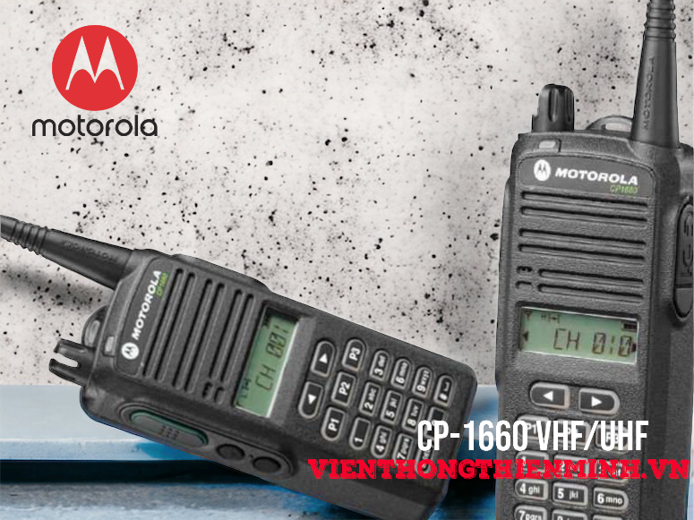 máy bộ đàm motorola cp-1660 chính hãng MALAYSIA