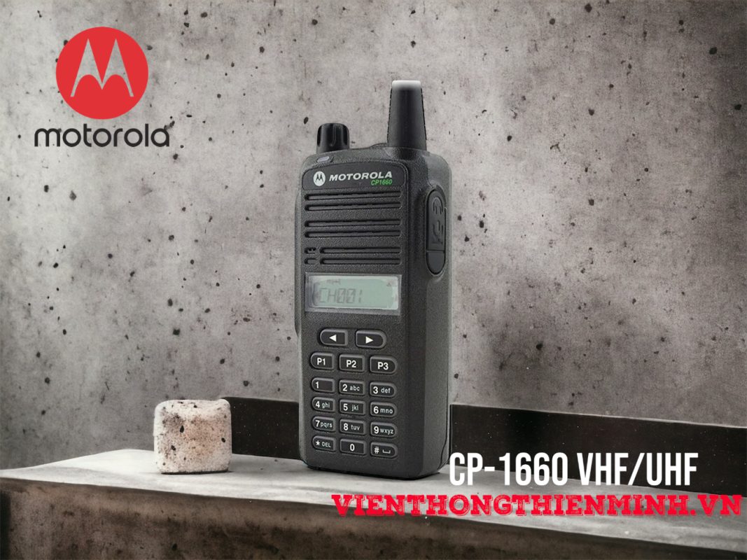 máy bộ đàm motorola cp-1660 chính hãng MALAYSIA