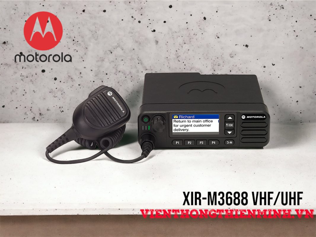 máy bộ đàm motorola xir-m3688