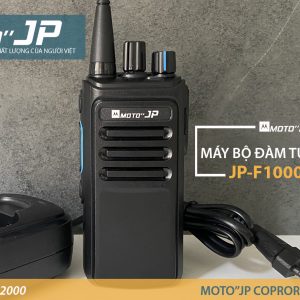Máy Bộ đàm Moto JP-F1000-Scan cầm tay, tự dò tần số cực kỳ tiện lợi ; kết nối với máy bộ đàm cũ bằng chức năng quét tần số ; đàm thoại xa 2-5km ; pin khủng
