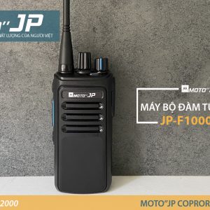 Máy Bộ đàm Moto JP-F1000-Scan cầm tay, tự dò tần số cực kỳ tiện lợi ; kết nối với máy bộ đàm cũ bằng chức năng quét tần số ; đàm thoại xa 2-5km ; pin khủng