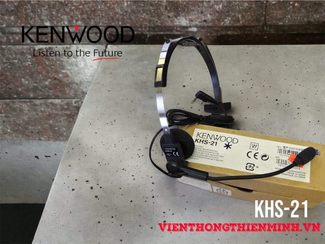 TAI NGHE BỘ ĐÀM CHOÀNG ĐẦU KENWOOD KHS-21