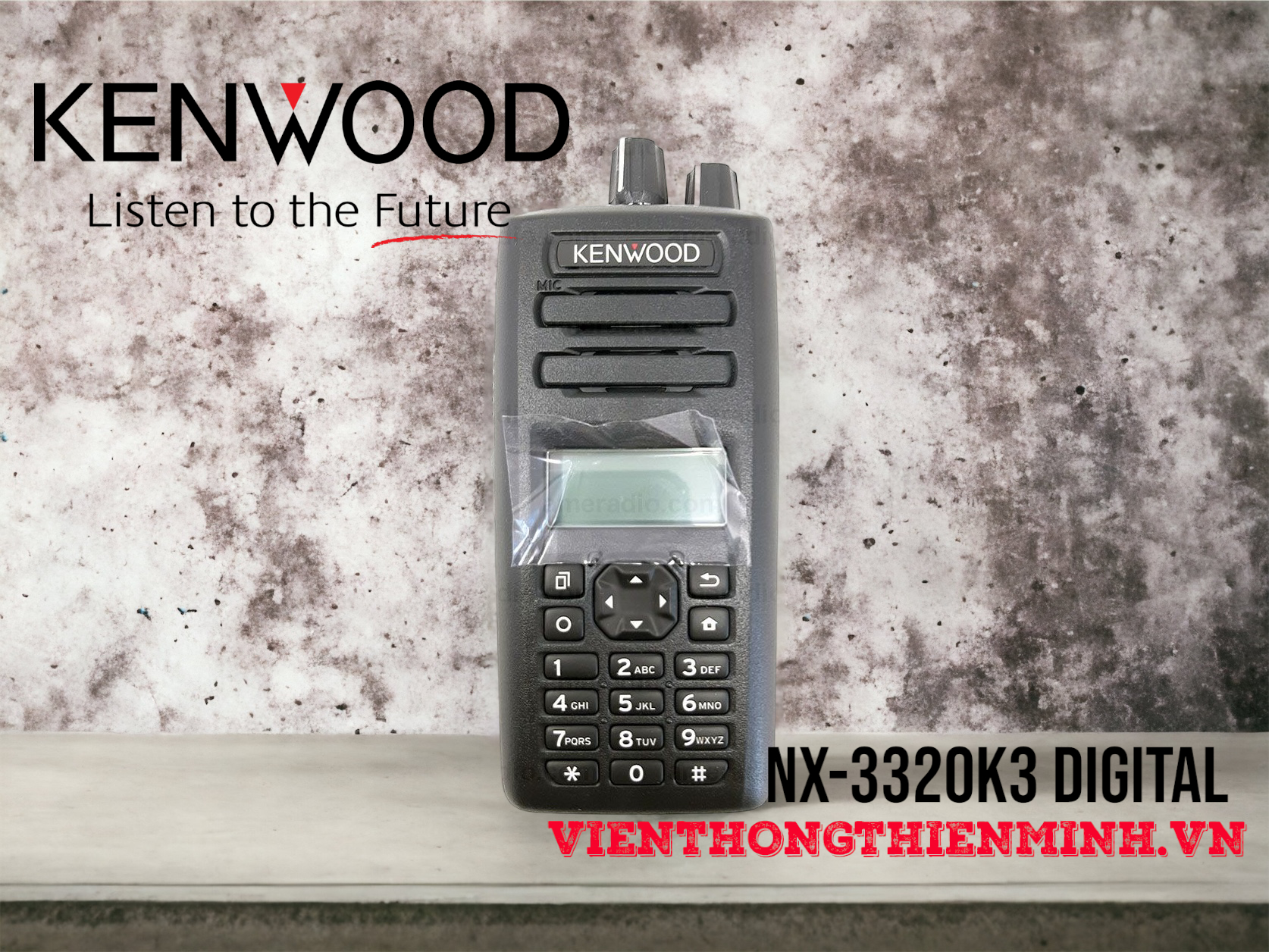 MÁY BỘ ĐÀM KENWOOD NX-3320K3 KỸ THUẬT SỐ