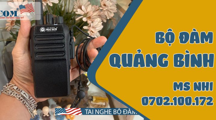 Viễn Thông Thiên Minh cung cấp bộ đàm chính hãng tại ĐỒNG HỚI QUẢNG BÌNH ; chuyên bộ đàm MiCOM thương hiệu Mỹ chất lượng Cao