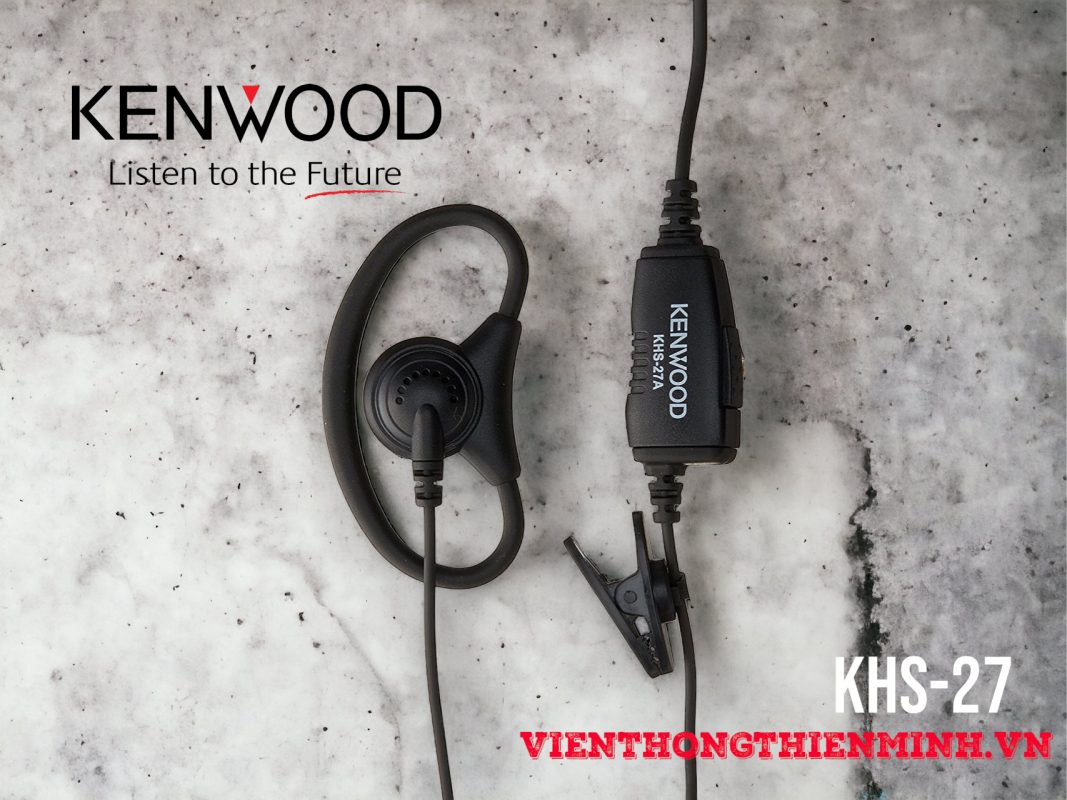 tai nghe bộ đàm kenwood khs-27