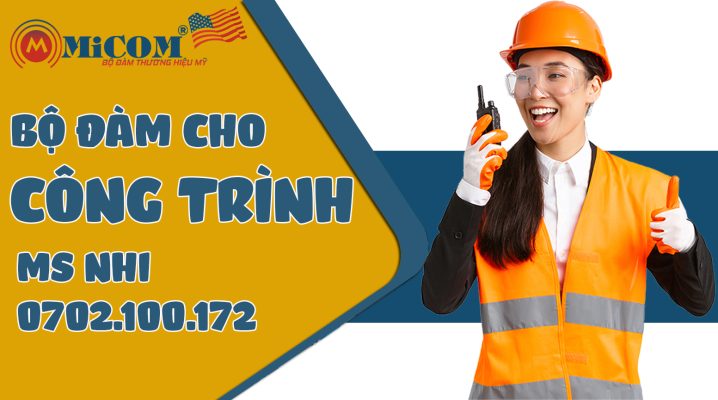 bộ đàm MiCOM dùng cho công trình