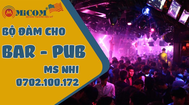 bộ đàm micom dùng cho BAr Pub