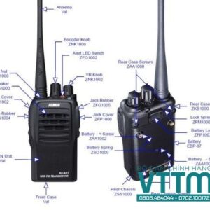 Máy bộ đàm DJ-A41 chuyên nghiệp, liên lạc xa, giá tốt