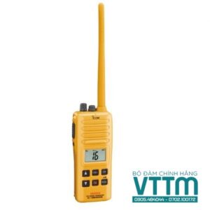 Icom IC-GM1600E: Bộ đàm GMDSS chống nước cho cứu sinh hàng hải