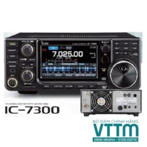 ICOM IC-7300: Máy Điện Đàm HF Chuyên Nghiệp Công Nghệ SDR