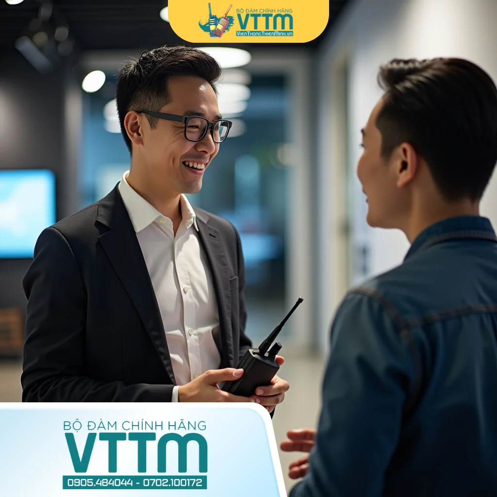 Bộ đàm Cầm Tay Icom V8 Giá Sỉ - hình 2