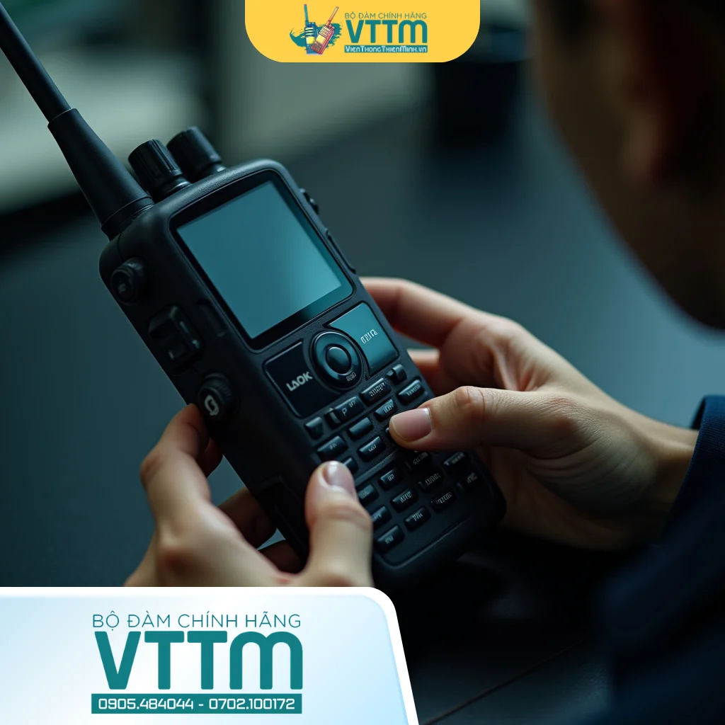 Bộ đàm Cầm Tay Icom V8 Giá Sỉ - hình 3