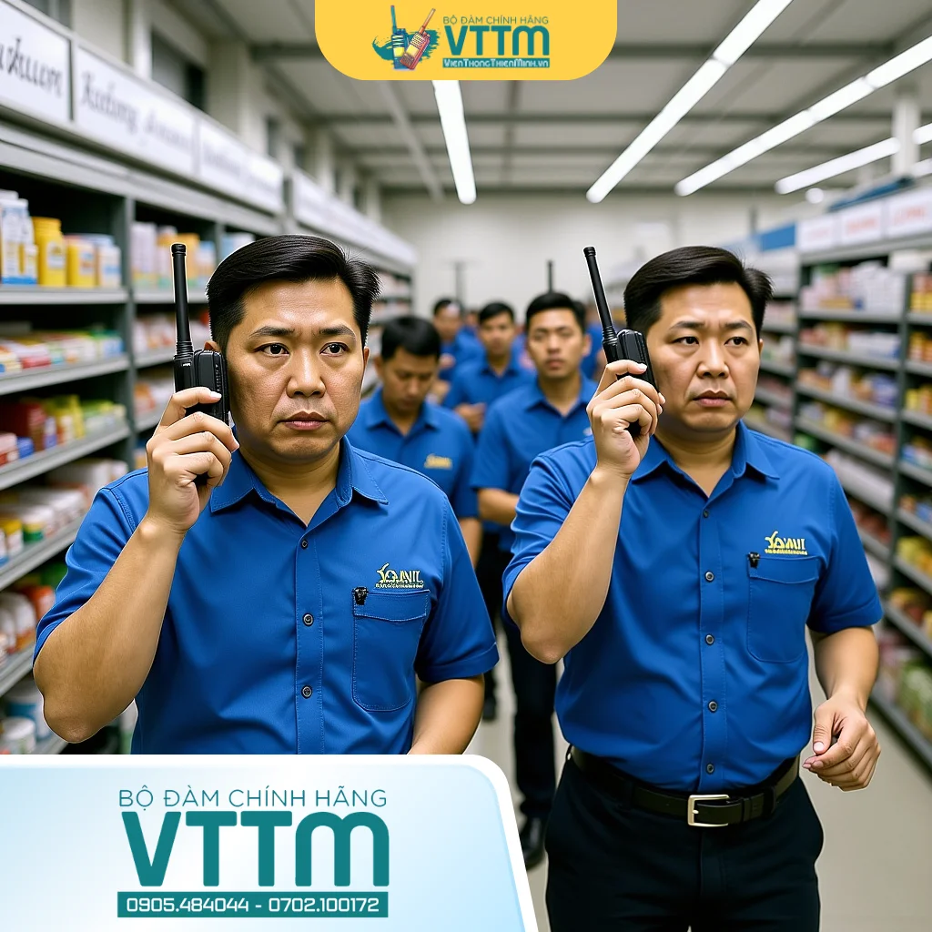 Bộ đàm Dùng Trong Nhà Máy Sản Xuất - hình 3